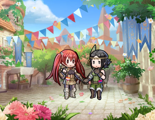 SophSprites's tweet photo. sevnoire for pride month this year! #FEHeroes https://t.co/rAfoJC34Zg