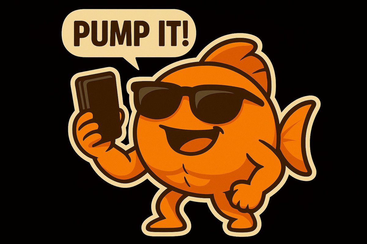AlphaDeus's tweet photo. Nomu on the phone like: “Bro, PUMP IT!” 📈📱🐡
No dips. No fear. Just vibes and verticals.
Blasting this one into the #NomuStickersContest 🚀🔥
@EatwithNomu time to sticker this bullish legend!
#PumpIt #Nomu #StickerHype #WAGEW https://t.co/3fDFJGi72p