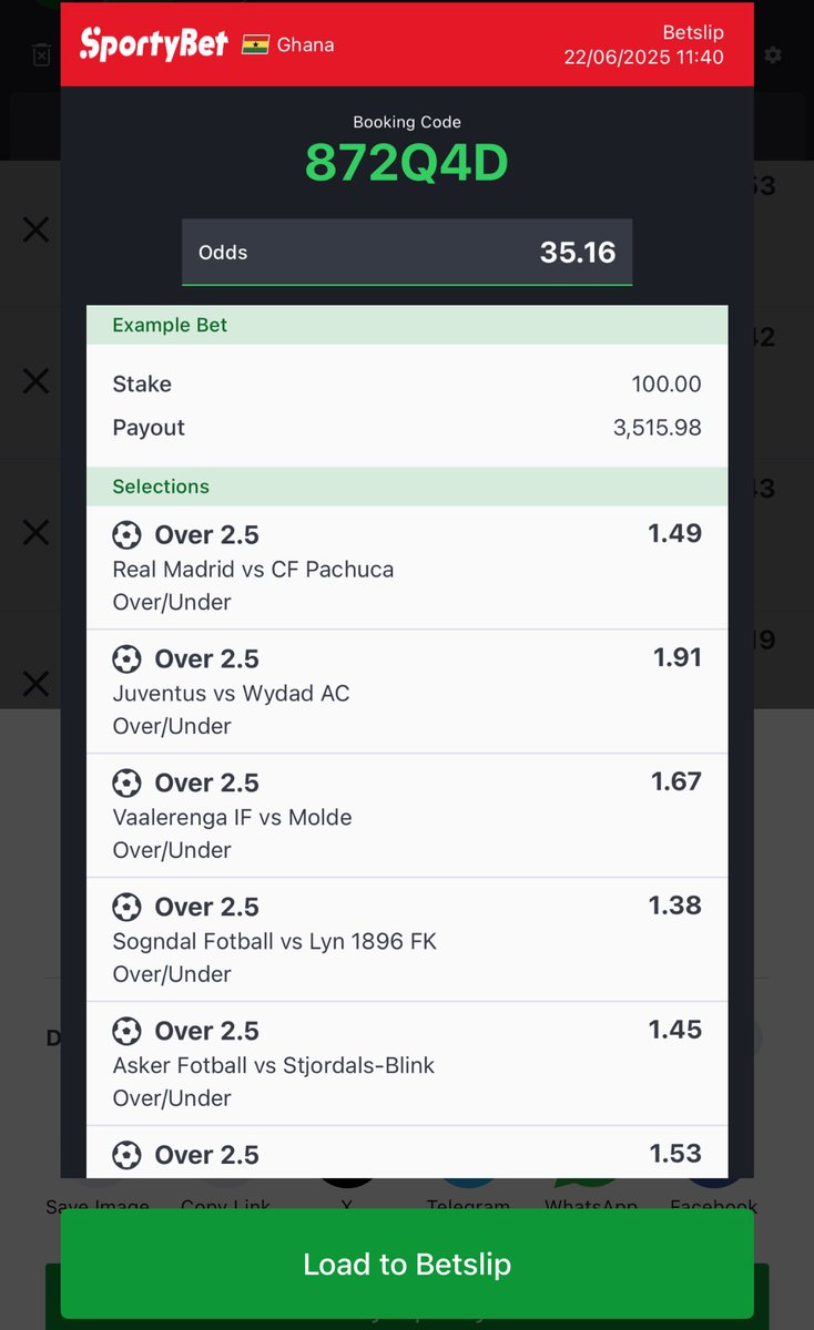 40 odds