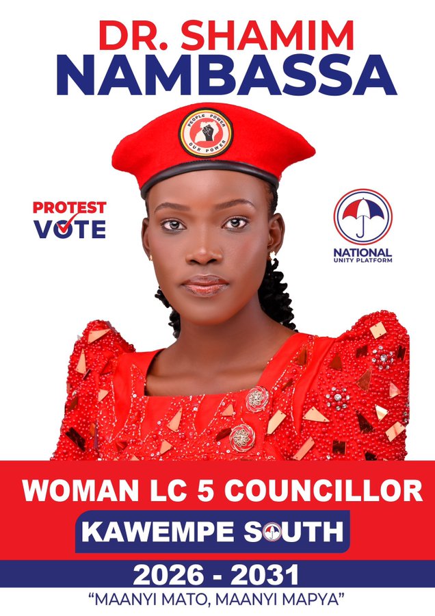 Don_Ivan (@ivankatende4) on Twitter photo Hi Dr <a href="/ShamimNambassa/">Dr. Shamim Nambassa</a> the country is asking why did you chose to come for the woman LC5 councilor and not for MP kawempe south?
Coz for us we're certainly no voting nyanzi, we want you for MP kawempe south, hope it's not too late to change that Hi Dr <a href="/ShamimNambassa/">Dr. Shamim Nambassa</a> the country is asking why did you chose to come for the woman LC5 councilor and not for MP kawempe south?
Coz for us we're certainly no voting nyanzi, we want you for MP kawempe south, hope it's not too late to change that