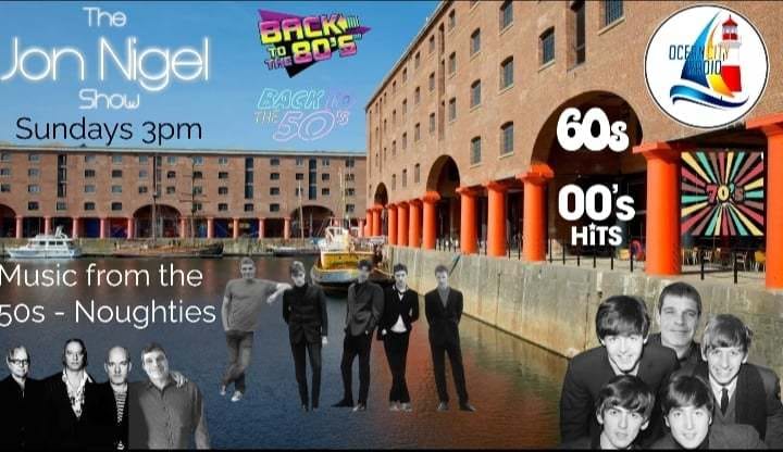 Join us at 3pm today and every Sunday for 'The Jon Nigel Show'. 3 hours of great music from the 50s through to the Noughties. Find us on DAB at OCEANCT or listen here: oceancityradio.co.uk #Plymouth #community #radio 🎶📻🎵🎤