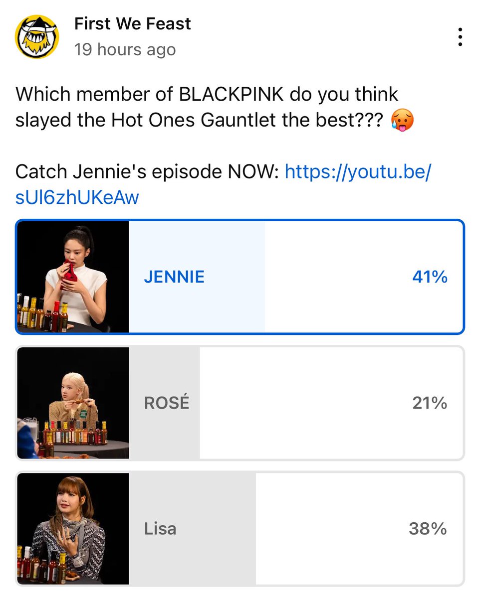 👉 #JENNIE 

🔗youtube.com/post/UgkxhxAtj…