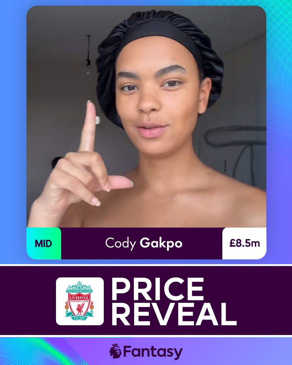 #FPL Price Reveal 👇

Gakpo - £8.5m💰
