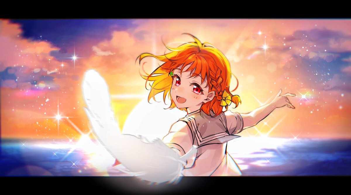 haitsukitsuki's tweet photo. 次の輝きへと海を渡ろう
#Aqours
#lovelive https://t.co/llaoZtO7FF