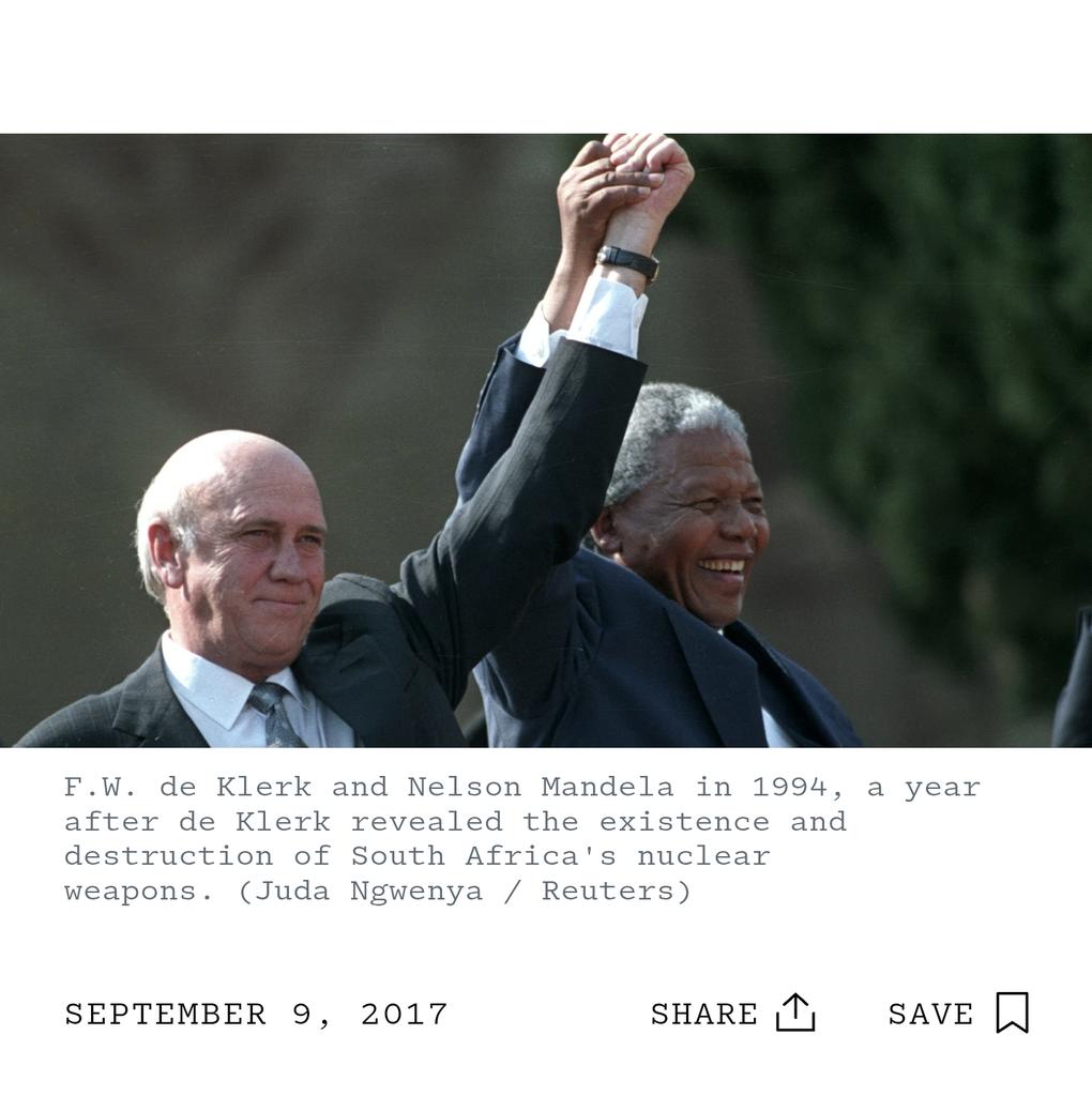 The Iran nuclear capabilities has taken centre stage recently with the Israel-Iran War, but do you know that on 10 July 1991, just as South Africa's apa…