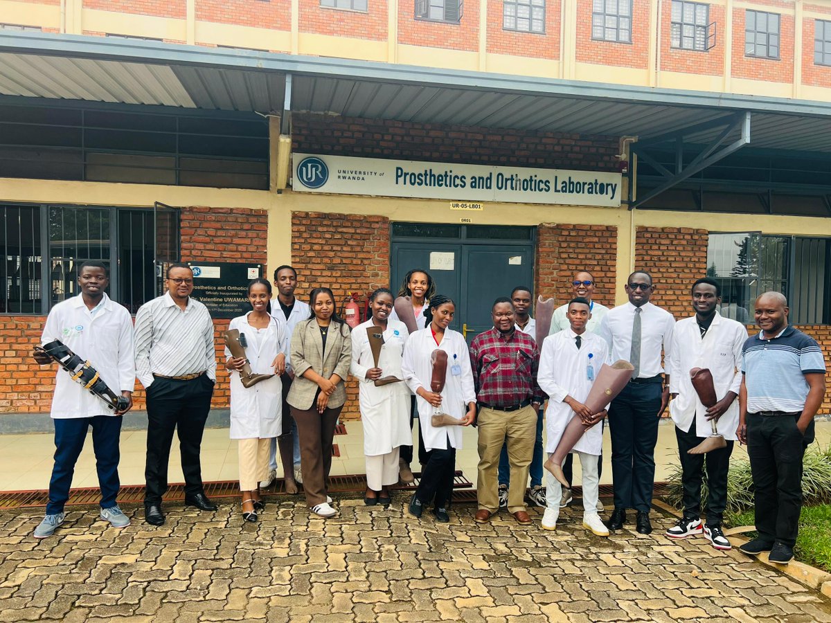 Congratulations to all of our students on passing your final exam in Prosthetics and Orthotics! A special thank you to my colleagues for making this possible; you played an important role in their achievement <a href="/Uni_Rwanda/">University of Rwanda</a> <a href="/UCmhs/">UR-CMHS</a>