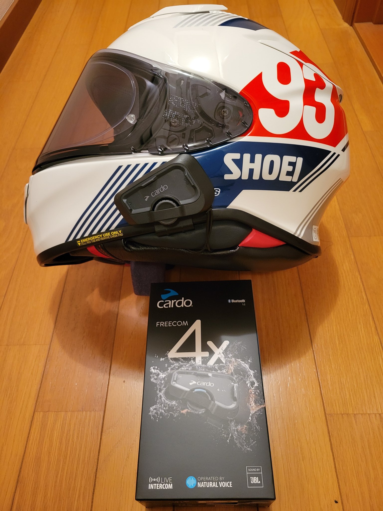 Amazon.co.jp: CARDO カルド PACKTALK EDGE - 2nd Helmet Kit