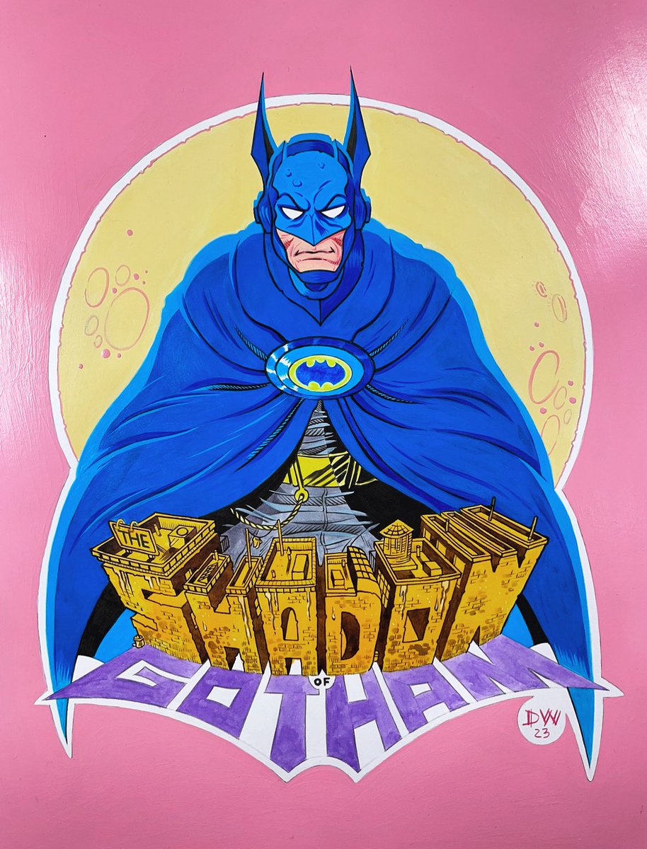 birdsinboxes's tweet image. My re-design of Batman from a few years ago.