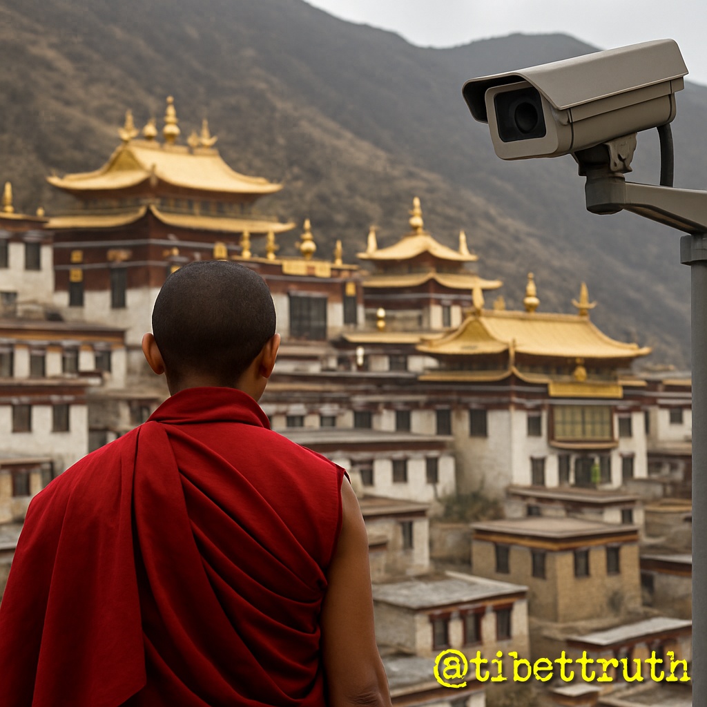 tibettruth's tweet photo. A ☸️monk in 🏔️ Tibet walks alone.
No chants, no incense, no freedom.
Just silence, 🕵️ watched by cameras.
🕯️ On this day of worship, reflect on those who cannot pray.
📢 Honor their faith — share their story.
#FaithInExile #FreeTibet #ReligiousFreedom https://t.co/CvV4db13RF