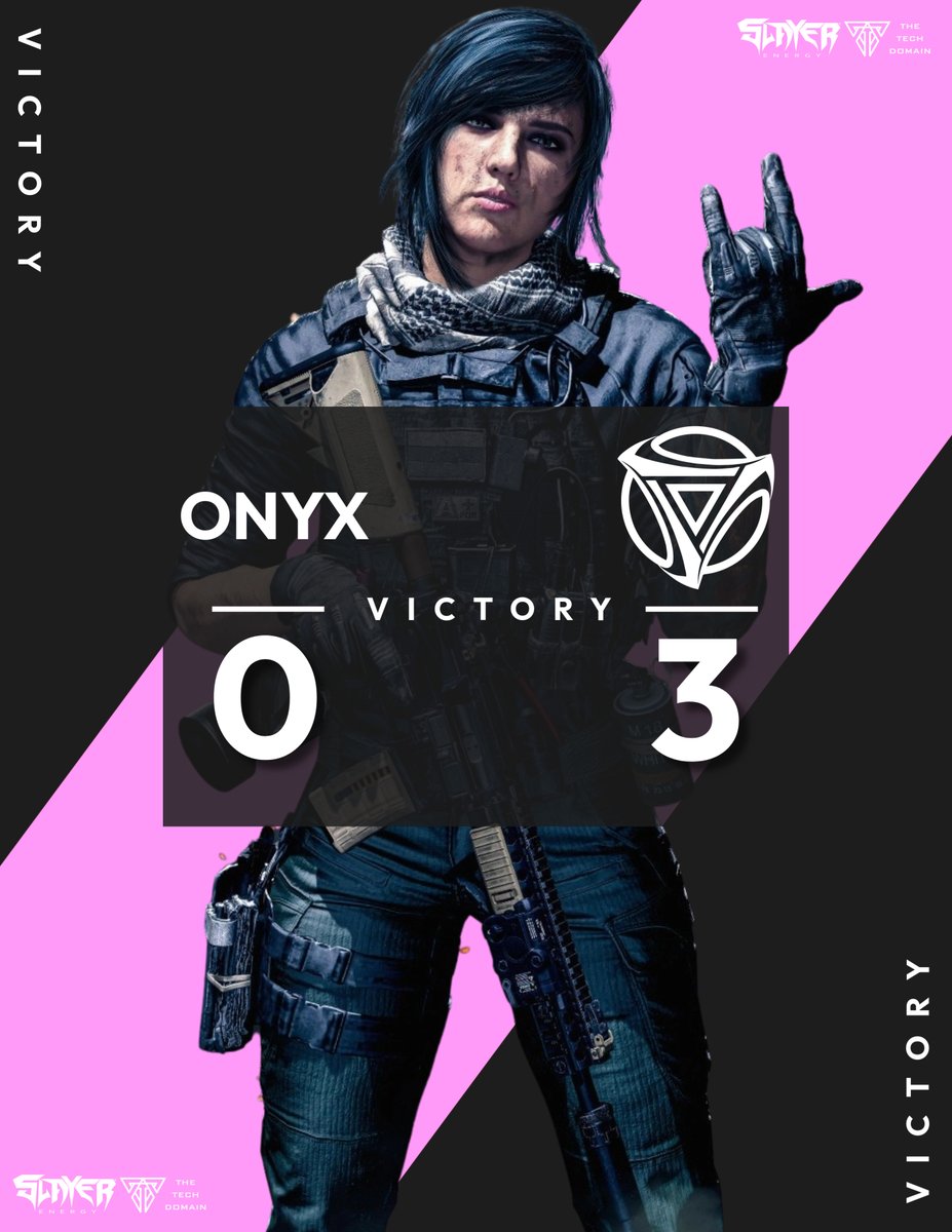 ✅3-0  Victory❗️

GG OYNX l 

<a href="/Slayerdrink/">Slayer Energy</a> <a href="/TechDomain_Za/">The Tech Domain</a>
