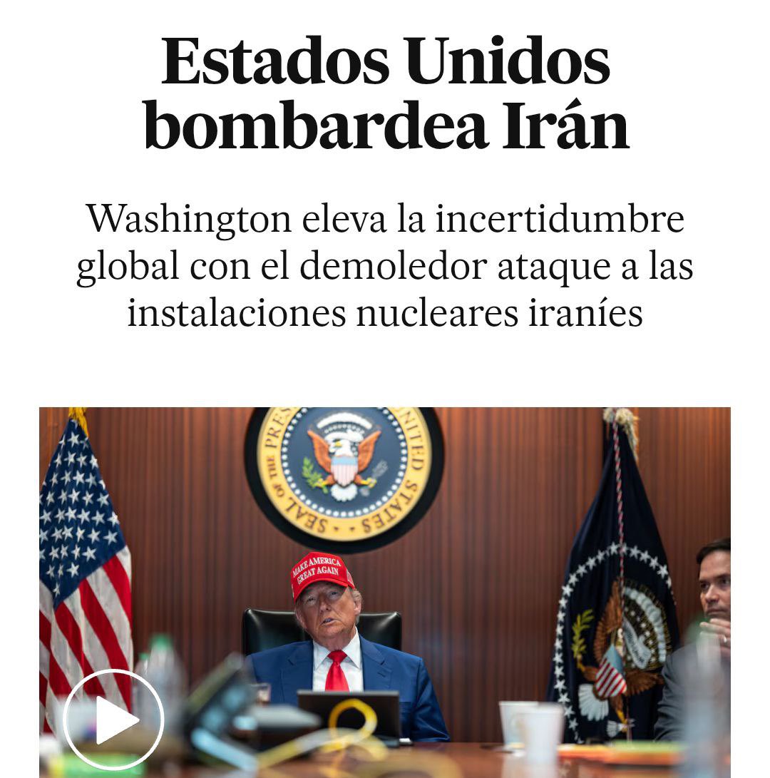 No podemos ser aliados, sentarnos en la misma mesa o dar cobertura a sus aviones de combate.
No se puede apoyar a un descerebrado que ataca instalaciones nucleares civiles de un país soberano para dar cobertura a un estado genocida.
Hay que salir de la OTAN y cerrar las bases YA