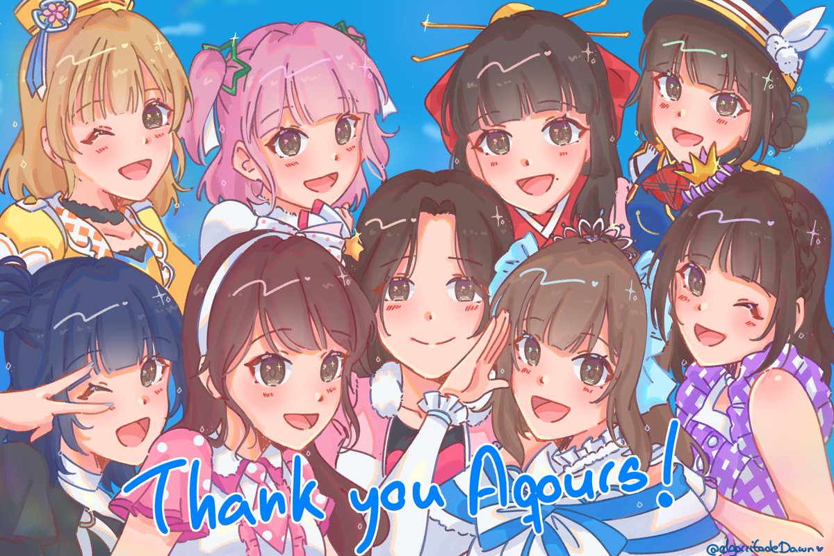 We won't forget 💙

#Aqours_finale_Day1
#Aqours_finale_Day2 #Aqours