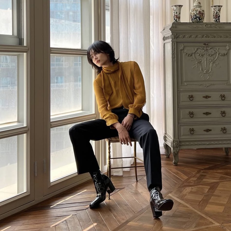 myboo_hani's tweet image. ทรงผมไม่มีผลต่อการจิกส้นสูงนะคะ โซจึ้งว่ะ