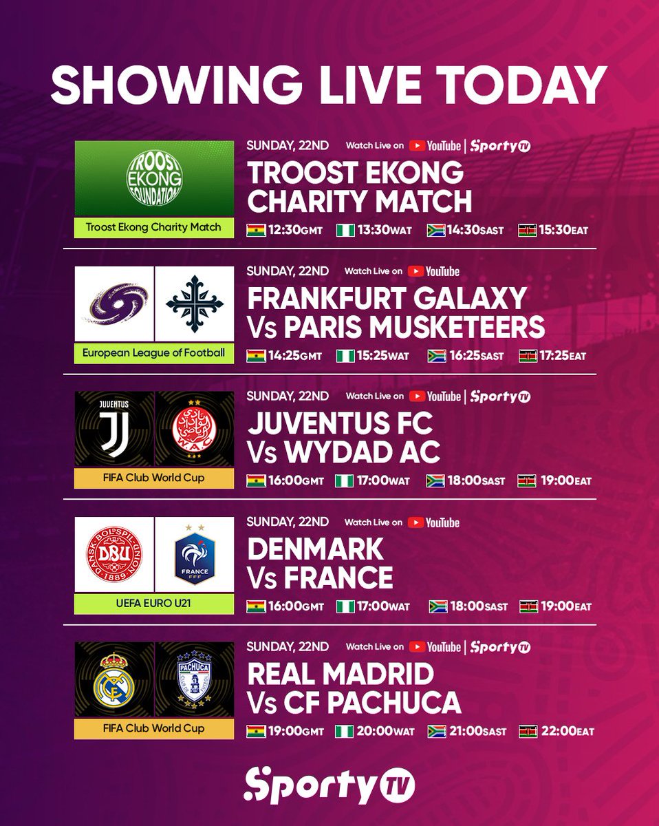 Want to watch Obafemi Martins, Vincent Enyeama, Odumodu Black, Broda Shaggi, Victor Osimhen, Carl Ikeme and many others share the pitch today at the <a href="/TroostEkongFDN/">Troost-Ekong Foundation</a> charity game in Lagos today? No problem😁

The game would be live on <a href="/NPFL_Live/">NPFLLive</a> and <a href="/SportyTV_/">SportyTV</a> on YouTube

Enjoy🤩