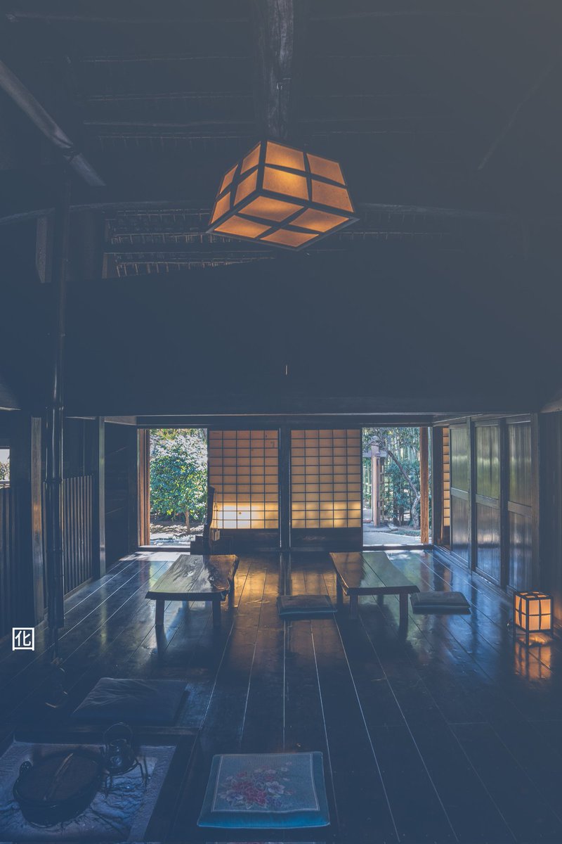 kasyan0com's tweet image. 日本家屋で夕涼み