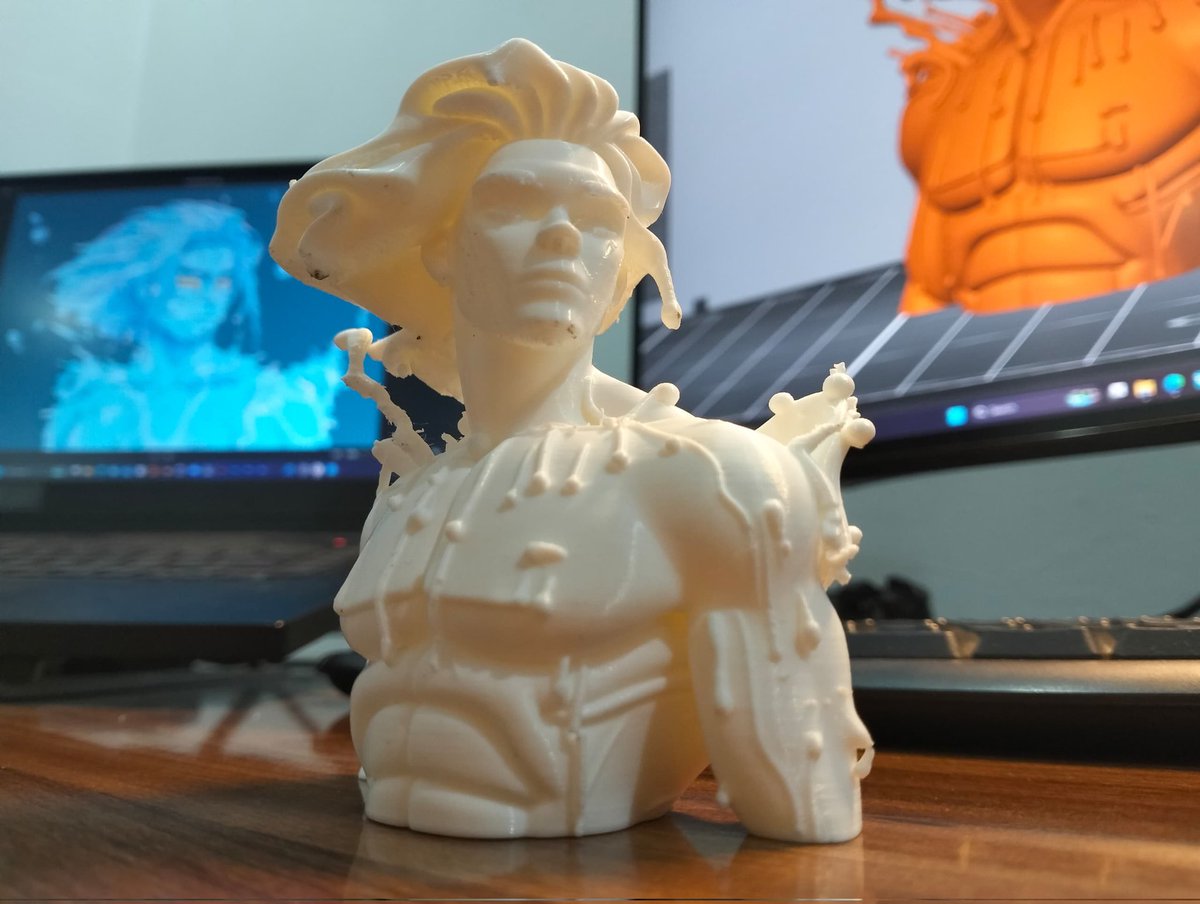 SegunMichael144's tweet photo. The first liquid NFT on @hyperliquidX just went 3D 🔥
Designed it. Printed it. Holding a piece of the future in my hands.

@Illiquid_NFT isn’t just digital—it's tangible now. Early is an understatement.
#Illiquid #Hyperliquid #NFTs #3DPrint #CryptoArt https://t.co/89vZLXHP4x