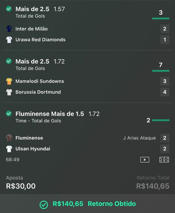 Pode deixar, que eu já tô cuidando disso.

✅ Ontem, cravamos uma odds 4+ com gols e hoje vamos tentar repetir a dose.

🔔 Ativa o sininho que em poucos minutos compartilho o cupom.