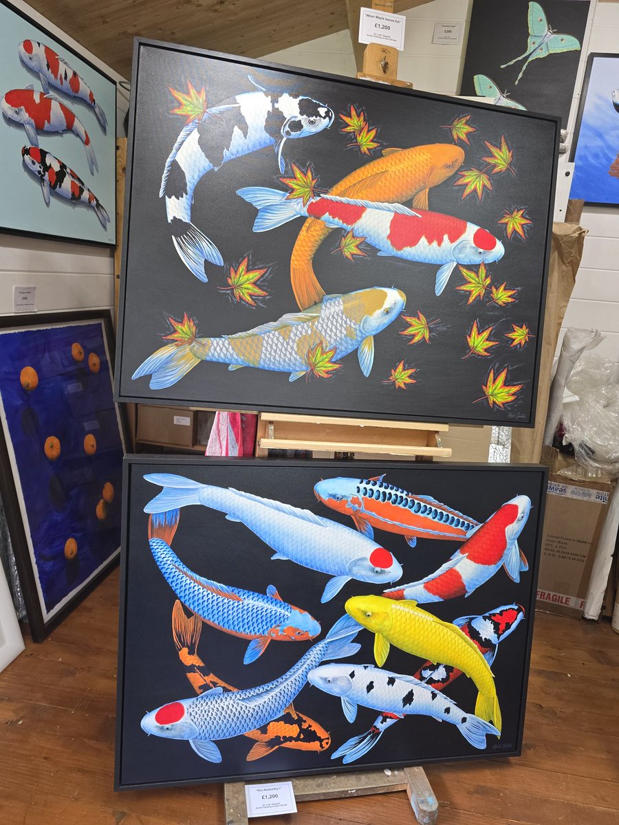 JlpRoger's tweet image. Only a few hours left to visit @keithsiddleart open studio in #langtongreen. Two reasons to visit and buy. 1. They look superb close up. 2. we are taking him away later this year and he'll need the cash 😁👍🏻#tunbridgewells