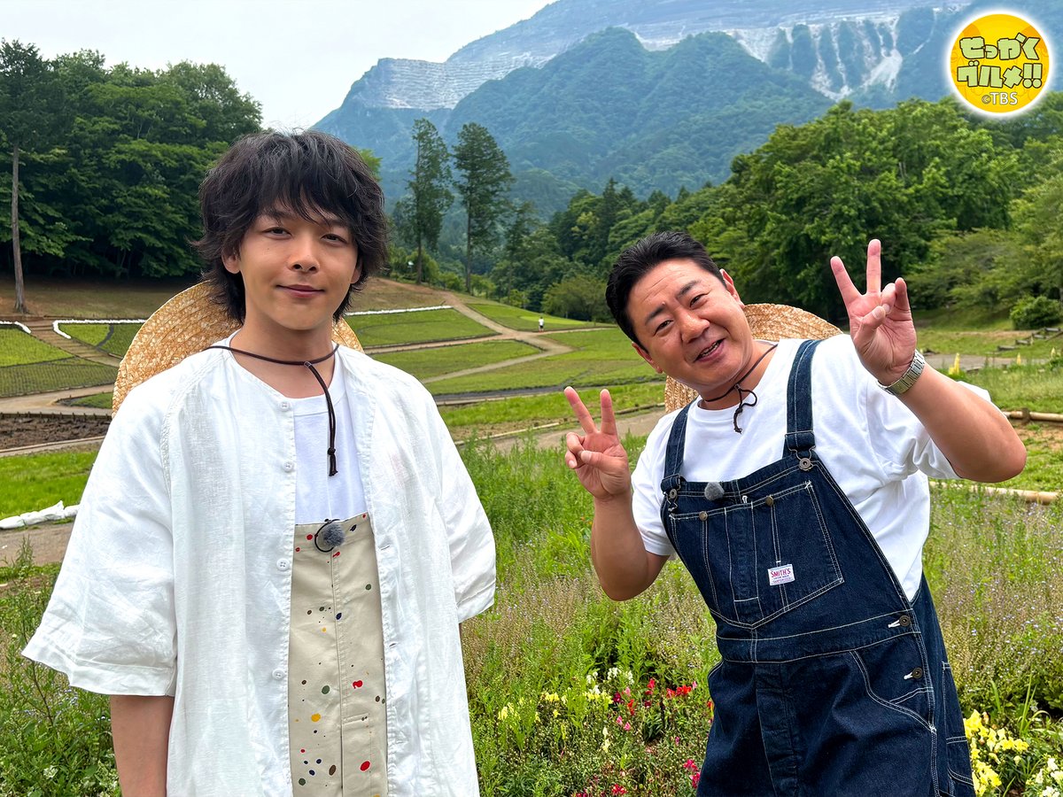 🍌次回の #せっかくグルメ は7月6日(日)よる7時～3️⃣時間SP🍌

日村さんは奄美大島に初上陸🏖️

#松本潤 さん＆ #新田真剣佑 さんが神奈川県藤沢で初めてのグルメ探し😋

そして、#中村倫也 さんが #錦鯉渡辺 さんとともに
設楽さんの地元・埼玉県秩父へ👒

お楽しみに🥳

#バナナマン #設楽統 #日村勇紀