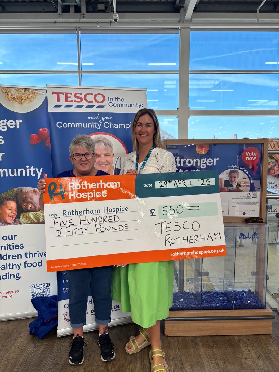 RotherHosp's tweet photo. Thank you for helping us live life’s wishes 🧡
🌼 £5,206.48 in memory of Joanne Challinor
🪁 £1,000 from Kite Packaging
🌟 £766.50 in memory of Geoff Albiston
🐣 £550 from Tesco Rotherham’s Easter raffle
Your support adds more life to every day #RotherGood https://t.co/uNklYHLZeA