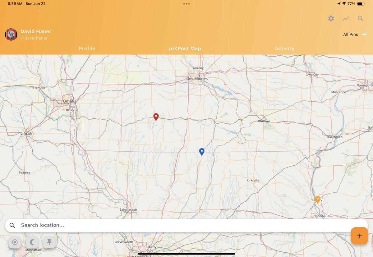 Absolutely loving the new piXPost app! I got the first two of MANY posts I plan to put up for Iowa and the surrounding states. Thanks <a href="/ExploringStamps/">Graham Beck</a> as usual, you are the premier ambassador for our wonderful hobby!