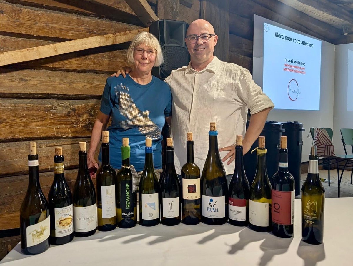 CircleofWineWriters (@circleofwine) on Twitter photo Huge pleasure to share this great photo of <a href="/CircleofWine/">CircleofWineWriters</a> members <a href="/WinkLorch/">Wink Lorch</a> and Jose Vouillamoz at a tutored tasting seminar Jose ran on Alpine grape varieties, including wines from Switzerland, France & Italy. <a href="/PALPfestival/">PALP_festival</a> Le Grand Marche des Terroirs Alpins. Huge pleasure to share this great photo of <a href="/CircleofWine/">CircleofWineWriters</a> members <a href="/WinkLorch/">Wink Lorch</a> and Jose Vouillamoz at a tutored tasting seminar Jose ran on Alpine grape varieties, including wines from Switzerland, France & Italy. <a href="/PALPfestival/">PALP_festival</a> Le Grand Marche des Terroirs Alpins.