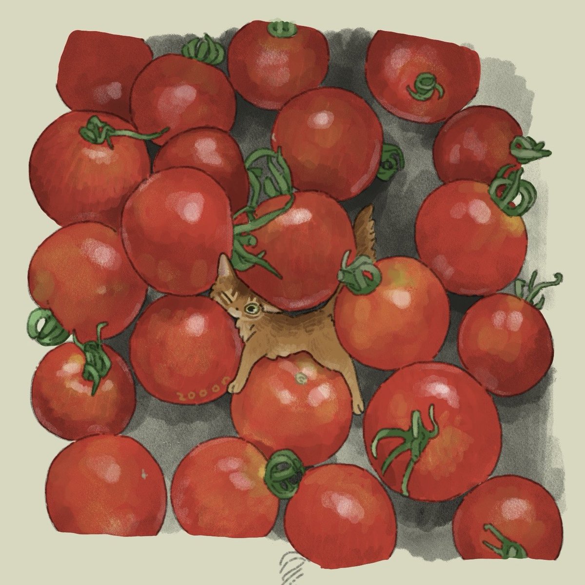 山鳥 (@yamanyadori) on Twitter photo 🍅 🍅