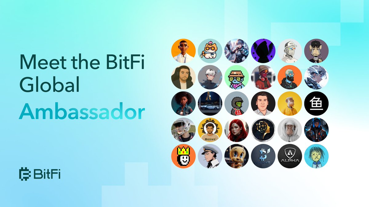 Bitfi_Org's tweet photo. 🎯 The 2nd round of ambassador application is officially closed!

Massive thanks to everyone who applied and joined the mission. 

Now it’s time to introduce the new wave of builders pushing BitFi forward🚀👇 https://t.co/NU3XkozIKU