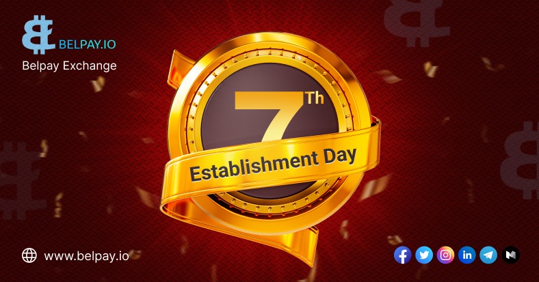 BelpayOfficial's tweet photo. Belpay Exchange Marks Its 7th Establishment Day with Major Announcements &amp; Network Expansions

On the occasion of its 7th Establishment Day, https://t.co/fWzwUzCO6B Exchange is proud to unveil a series of impactful updates .

For more information visit :- https://t.co/eZ9l129ugO https://t.co/74Iw8ck65E