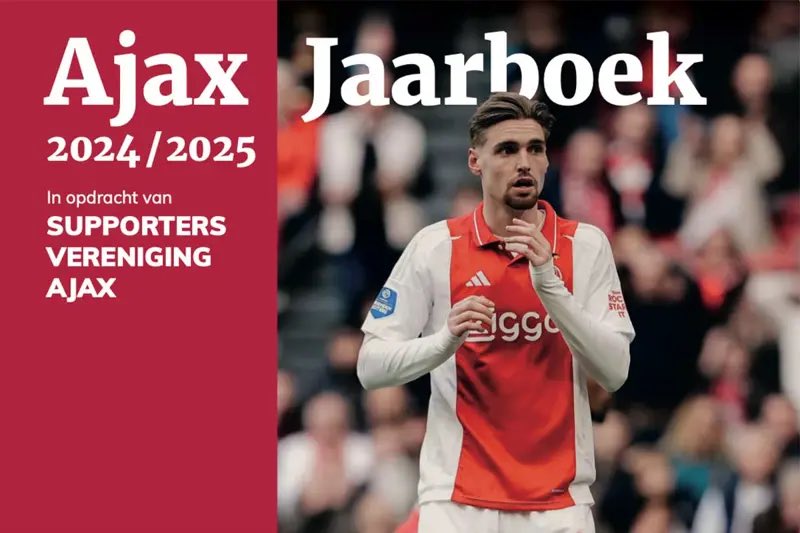 Vandaag om 12.15 uur presenteren Supportersvereniging Ajax, Uitgeverij Brandt en de auteurs het nieuwe Ajax Jaarboek in het Stadsarchief Amsterdam. Een musthave voor alle Ajacieden want het was natuurlijk een bijzonder seizoen. #Ajax