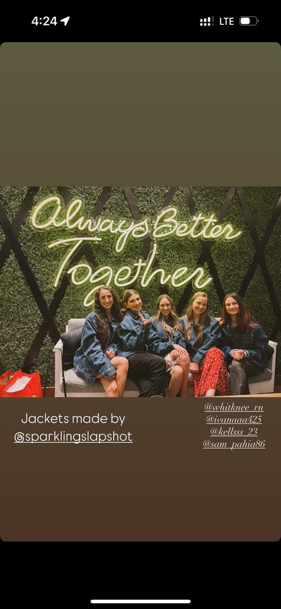 alarabofficial's tweet photo. i had the opportunity recently to make some end of the year jackets for the girls of the @ontarioreign ice crew, and they passed them out at their party today!! so grateful for this opportunity, and to be apart of their season🫶🏻they all look so stunning!!! https://t.co/XTpwork3ZK