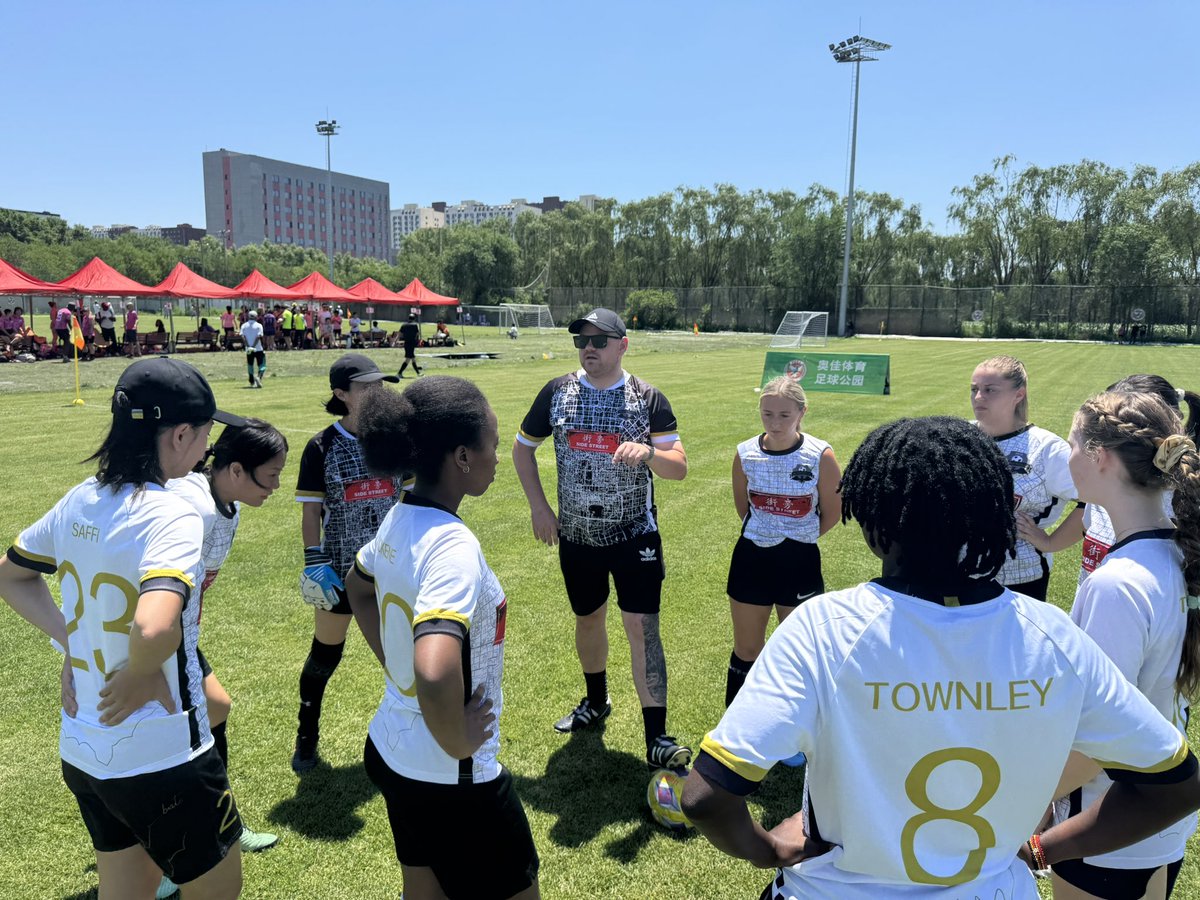 Plate Champions!🏆

Class day yesterday playing in the CIFL Tournament, scoring 2 and winning in the final!⚽️

Great season playing with the Beijing Bats in the Women’s China International Football League!🇨🇳

Loved every minute on and off the pitch with this amazing team. 🙌🏽🦇