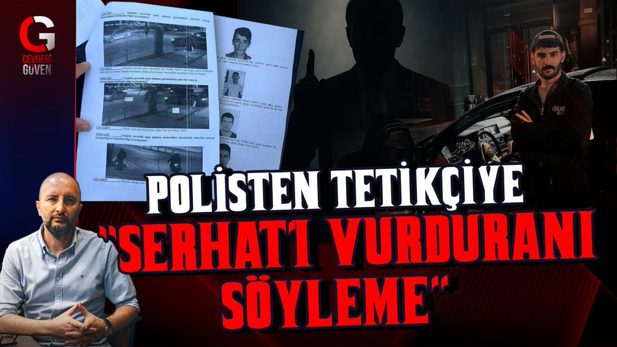 -Polis, Serhat Akın'ı vuran tetikçiye neden "Sakın kim için yaptığını söyleme" dedi. Belgeleriyle Serhat Akın'ın vurulması olayı...
-Selçuk Bayraktar, İsrail'in en önemli silah tedarikçisiyle ortak oldu, daha vahimi ortaklık ASELSAN'ın yokedilmesi üzerine kurulu... Amerika savaşa