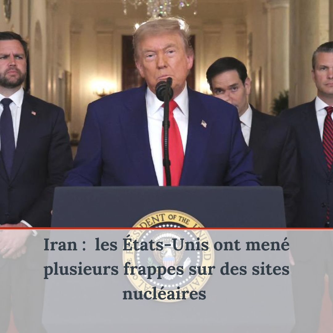 Les États-Unis ont mené plusieurs frappes sur des sites nucléaires iraniens, Téhéran menace de "conséquences éternelles"

➡️lamontagne.fr/paris-75000/ac…