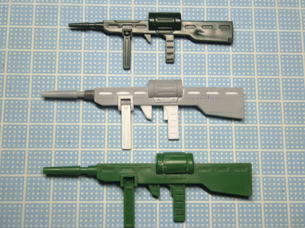 Yuji4096's tweet image. リニアガンをプラ材でスクラッチ
#ソルティック
#ラウンドフェイサー
#ダグラム
