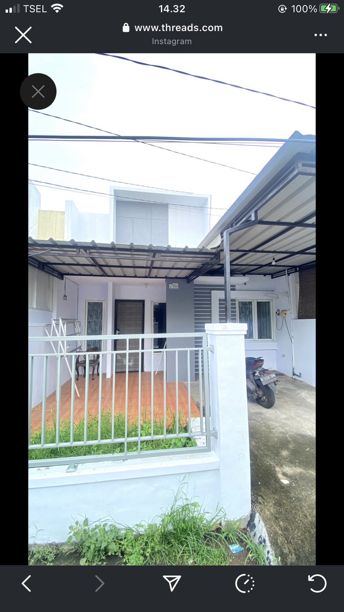 cangnim's tweet photo. Bismillah, aku lagi bantu jual rumah kaka aku 

LT 65m2. 2 Kamar Tidur 2 Kamar mandi
Listrik 3500 watt. One Gate system. Lokasi dekat dengan Bandara Soetta. Tangcity Mall 15 menit. RSIA Pratiwi 3 menit. Stasiun Tangerang 10 menit Teras dan garasi full Kanopi
Lok cluster karawaci https://t.co/4Po5JPQnqr