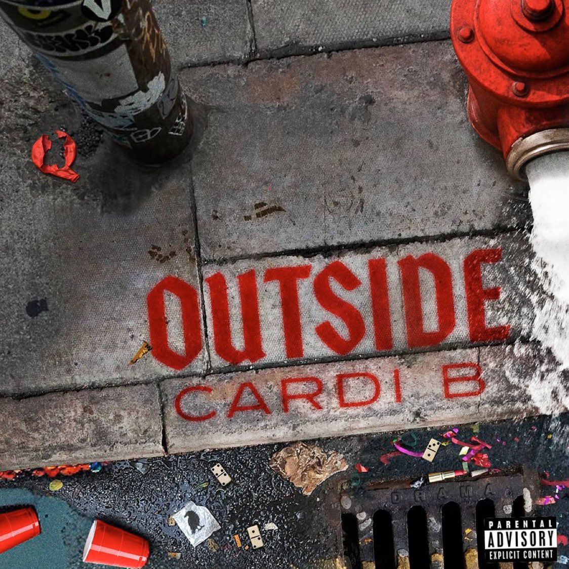 PopCrave's tweet photo. “Outside” by Cardi B has reached #1 on US Apple Music. https://t.co/5Qt3T3v0BP
