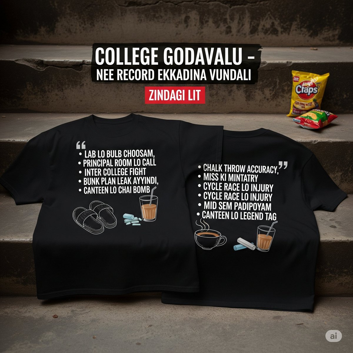 ZindagiLit's tweet photo. 📌 College life ante just classes kaadhu…🎒 It's all about moments we tick in our hearts!
#CollegeDiaries #ZindagiLit #YouthVibes #CampusLife
#BackbenchSwag #HostelMoments #TickYourStory
#IndianColleges #GenZStyle #CollegeFashion
#CampusTrend #CollegeLove #StudentVibes
#BunkLife https://t.co/zAWZvb5dmV