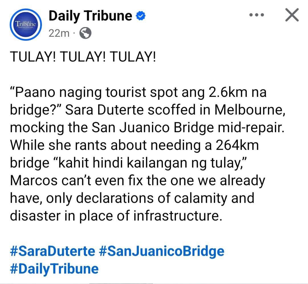Lumuwag na nman ang turnilyo nito!! 😂😂

Naghahanap n lng talaga ng damay para mailiko yong isyu ng impeachment nya!!

😂😂
