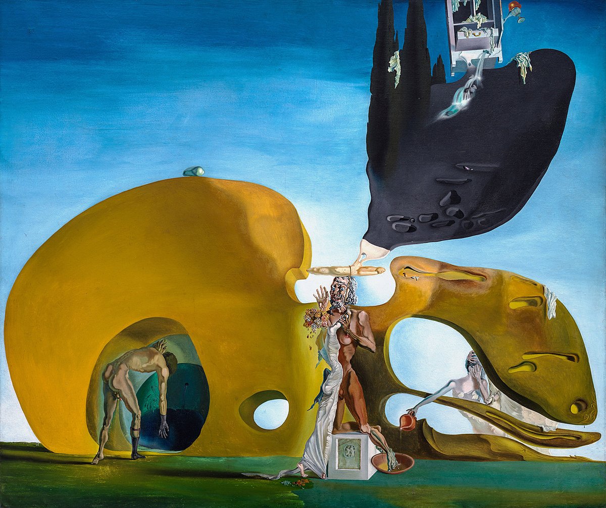 サルバドール・ダリ （Salvador Dali、1904-1989） 『液状の欲望の誕生