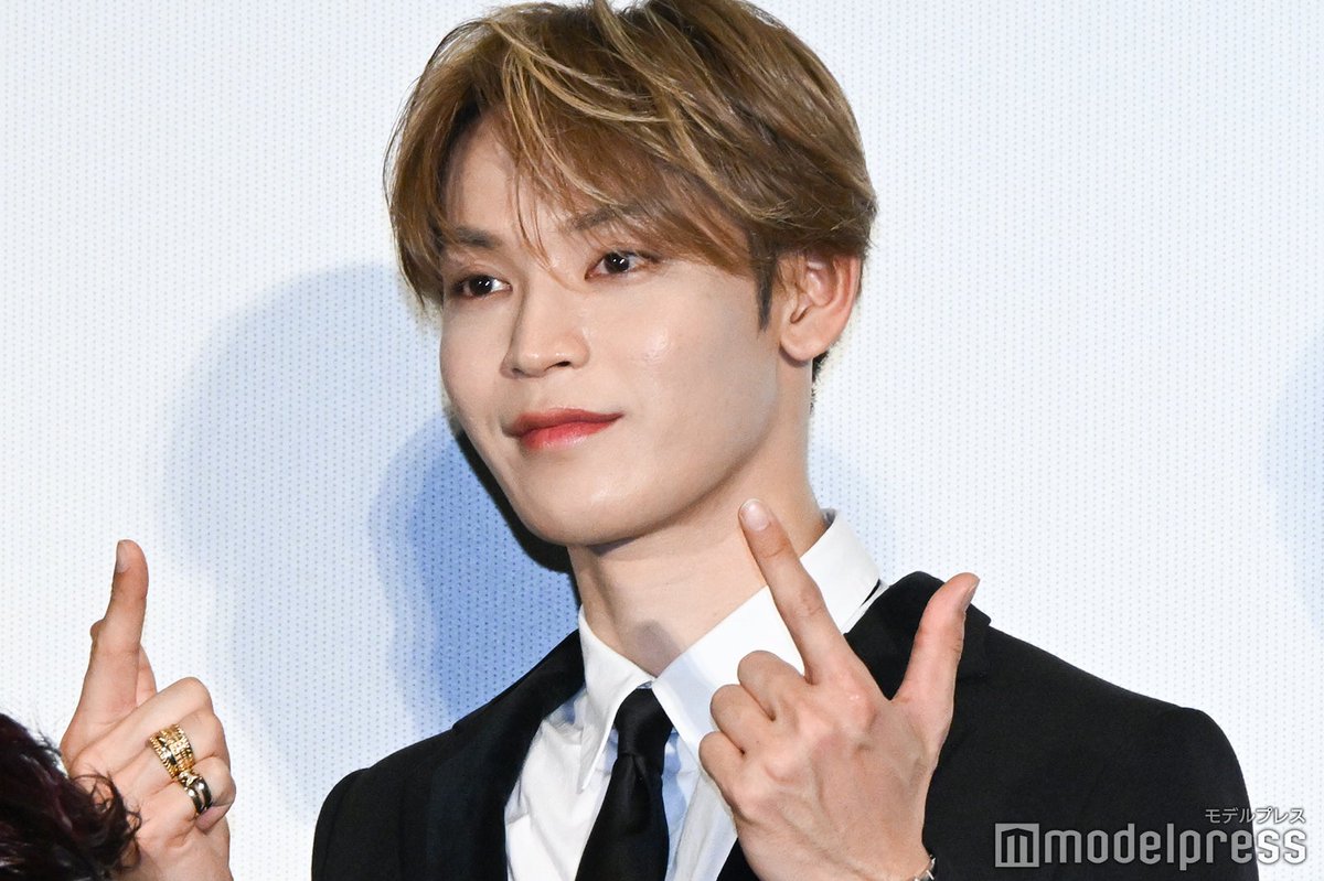 modelpress's tweet photo. 【写真追加📷️】「JO1 THE MOVIE『未完成』-Bon Voyage-」試写会✨️

與那城奨「僕達は11人でJO1」
川西拓実の誕生日サプライズも🎉

🔻ソロカットはこちら
https://t.co/QsnhDiMkMF

#未完成_Bon_Voyage @official_jo1