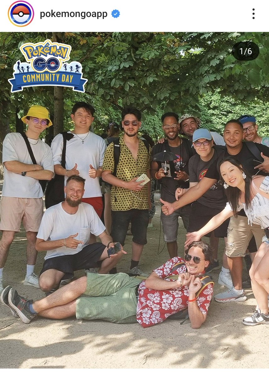 PoGoRohanD15's tweet photo. Bon bah apparaître en première page du Instagram de Pokémon Go, c'est fait 😁
Avec les Tiktokeur francophones Pokémon Go 🔥
#pokemongo https://t.co/2SyXhwE2Pj