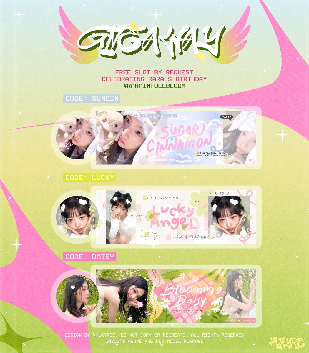 valkyriue's tweet photo. HELP REPOST? thank you ๐
hai! hari ini (22/6) vaL bawa 6 FREE SLOT BY REQ (suncin, lucky, dan daisy) dalam rangka ulang tahun rara @rozesflow #RaraInFullBloom ๐ธ๐
๐ : by reply (no war)
โฐ : sekarang - kolom reply ditutup
scroll for more info โผ๏ธ๐ #zonauang #zonaba https://t.co/QFHFA4VMYA