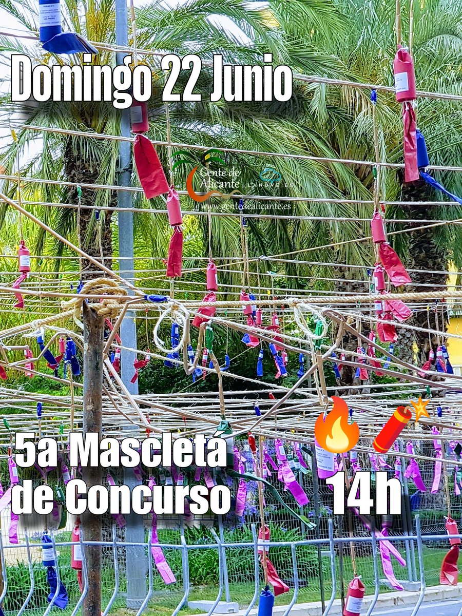 gentedealicante's tweet photo. 😍🌴⛲🧨🔥Feliz Domingo #GentedeAlicante 🔥🧨 Hoy a las 14h en la Plaza de Los Luceros Disparan Fuegos Artificiales del Mediterráneo 🧨🔥🤩
Toda la info 🔥🧨 https://t.co/HZYgpErrPp
Bon día Familia!🥰

#Alicante #hoguerasalicante #hoguerasalicante2025  #LaMillorTerretadelMón https://t.co/F6zI5WnPlo