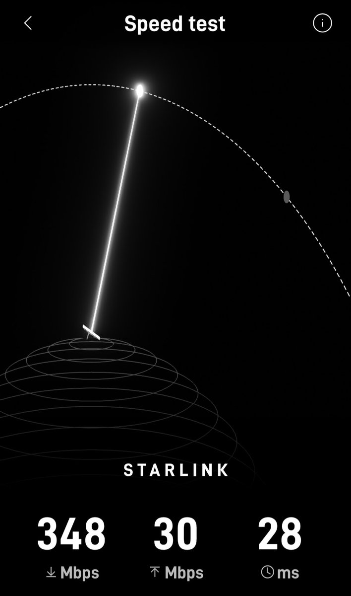 Starlink speed test: 348 Mbps. This is crazy. I thought it would be good but this is beyond expectation...
Anyone else getting speeds like this?