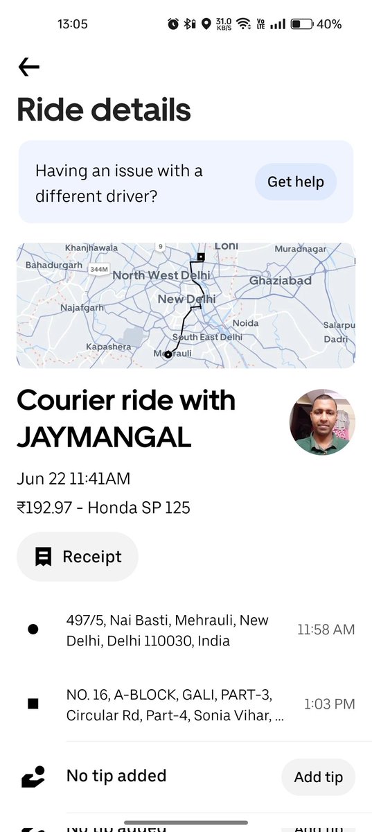 keshavjha270's tweet image. "@UberINS @Uber @UberSupport Alert! Just had a terrible experience with #UberParcel. Fare showed ₹187, but driver demanded ₹288! Overcharged by ₹101! How can this happen? Need help resolving this ASAP! #UberIndia #Overcharged #CustomerSupport"