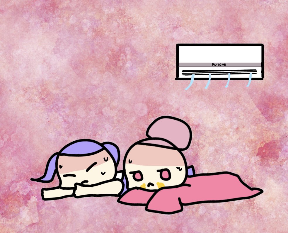 putomidesu's tweet image. まだ6月なのに既に夏バテ気味🫠
熱中症にお気をつけてください!(ơ ·̭ ơ)
#ぷとみ #ゆるいイラスト #オリキャラ #暑さ対策