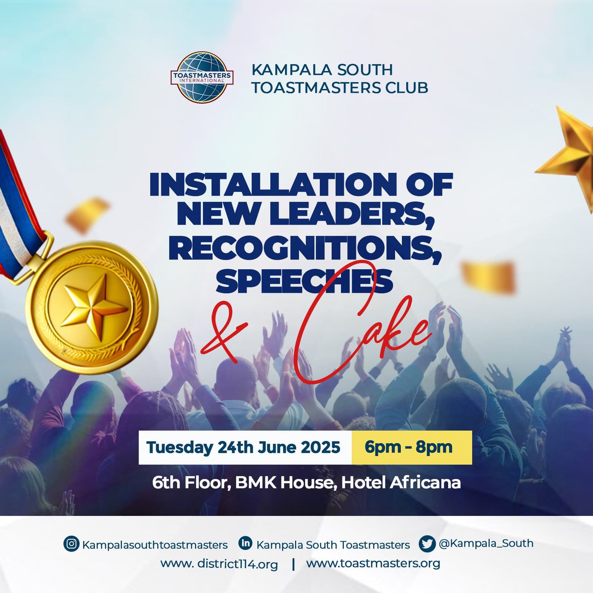 Kampala South Toastmasters Club (@kampala_south) on Twitter photo Please make a date with us! <a href="/toastmaters/">CU_toastmaters</a> <a href="/RCUpperKololo/">Rotary Club of Upper Kololo</a> <a href="/Rotary/">Rotary International</a> <a href="/odagacharles/">Charles Odaga</a> Please make a date with us! <a href="/toastmaters/">CU_toastmaters</a> <a href="/RCUpperKololo/">Rotary Club of Upper Kololo</a> <a href="/Rotary/">Rotary International</a> <a href="/odagacharles/">Charles Odaga</a>