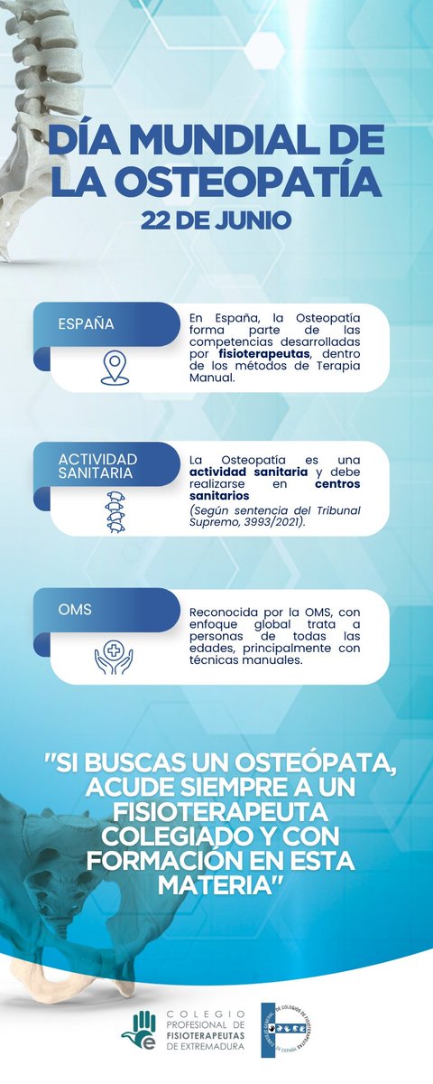 Día Mundial de la Osteopatía