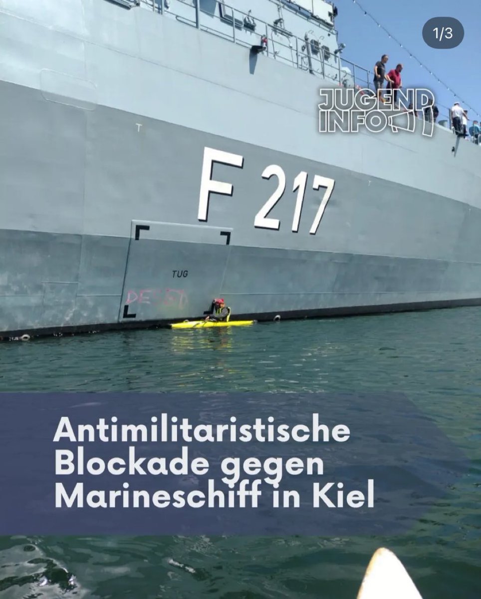 WIE kann es sein, dass sich jemand einer Fregatte derart nähern und sie sogar beschmieren kann? WIE bitte?
